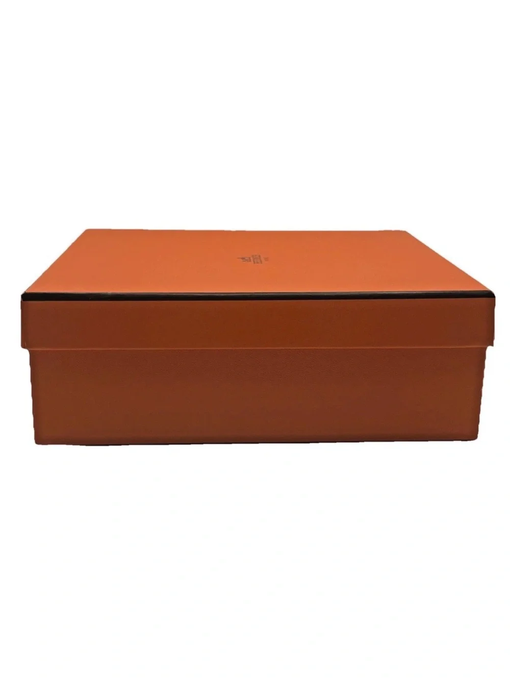 Hermes Orange Medium Gift Storage Box (Empty) Logo 8
